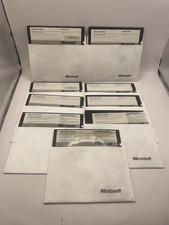1987 Microsoft Word 5.25 Floppy Disk Program 9 Discs Vintage Computing 1980s IBM picture