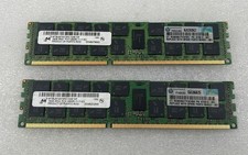 [LOT 2] Micron 16GB 2Rx4 PC3-12800R MT36JSF2G72PZ-1G6E1HF SERVER MEMORY RAM *HP* picture