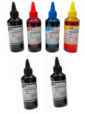 400ml + 200ml Blk Bulk Refill INK for Epson using # 664 Eco Tank ET-2500 ET-2550 picture
