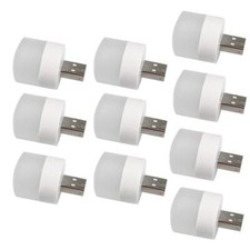 10 Pack Mini USB LED Atmosphere Light - Plug & Play for Car Home Office picture