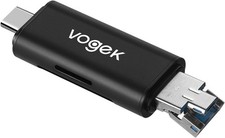 Sandisk VOGEK 3-in-1 USB 3.0 USB-C Micro USB Card Reader picture