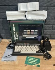 Vintage Commodore Plus/4 Computer With Original Box Papers & Cords Powers On picture