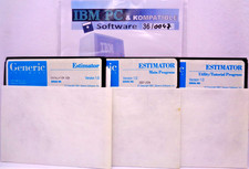 IBM PC -- ESTIMATOR (GENERIC SOFTWARE - DISK) picture
