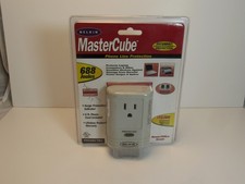 Belkin MasterCube Single Outlet Surge Protector 688 Joules Phone Line F5C594-TEL picture