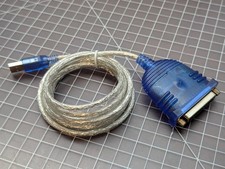 C2G USB 2.0 to DB25 Parallel Printer Cable Adapter 6Ft picture