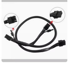 8P to Dual 8 / 6+2P Graphics Card Cable For Pirate Ship RMX / RMI / HX Series %% picture