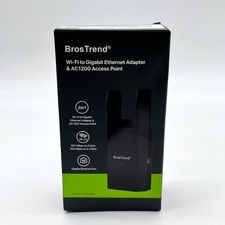 BrosTrend Dual Band Wi-Fi To Gigabit Ethernet Adapter & AC1200 Access Point  picture