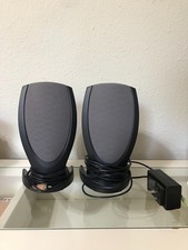 Harman Kardon HK206 Computer Speakers System 2.0 Pair Dell 04N567 with AC Adapte picture