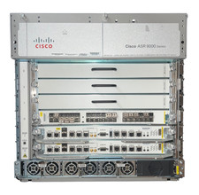 Cisco ASR9006-AC-V2 Router 2x A9K-RSP440-TR 1x A9K-36X10GE-TR 3x AHF-2DC-3000W-V picture