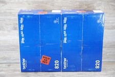 (2) Genuine Brother TN820 Black Toner Cartridge TN-820 picture