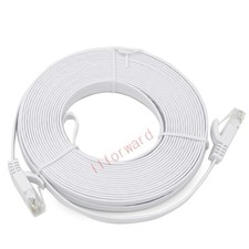 10M 30FT Cat 6 Flat RJ45 Ethernet Network Internet Lan DSL Router Xbox Cable UTP picture