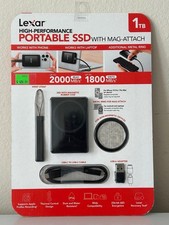 Lexar 1TB Portable SSD with Magnetic Attach Compatible with Type A and C picture