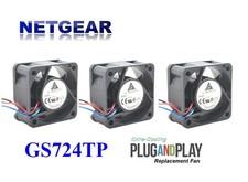 3x New Replacement Fans for Netgear GS724TP by Sunon/Delta picture