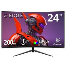 Z-Edge 24-inch Curved Gaming Monitor 180Hz Refresh Rate, 1ms MPRT, FHD 1080 Gami picture