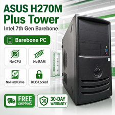 ASUS H270M Plus Tower Intel 7th gen barebone No CPU No Ram No Hard Drive picture