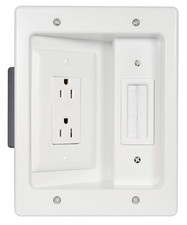 Legrand – OnQ in-Wall Cable Management Kit for Power & On-Q, White  picture