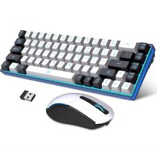 2.4G Wireless Gaming Keyboard and Mouse Combo, Include Mini 60% Merchanical F... picture