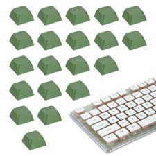 20Pcs XDA Profile Keycap Set PBT Mechanical Numeric Keypads, Dark-Green picture