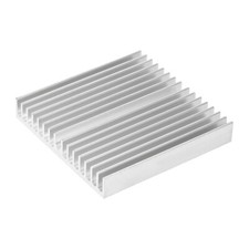 Parallel Line Notch Heatsinks for MOS GPU IC Chip Silver picture