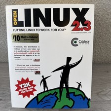 1999 Open Linux 2.3 Original Box Set Complete picture
