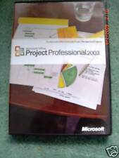 MICROSOFT PROJECT 2003 PROFESSIONAL, FULL RETAIL, SKU H30-00428 picture