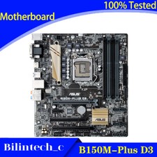 FOR ASUS B150M-Plus D3 Motherboard Supports  64GB DDR3 VGA+DVI+ picture