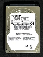 500GB  MK5076GSX / Toshiba Low usage [Usage time: 1246h] 2013 model Normal 2.5- picture