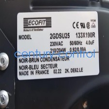Germany ECOFIT100% Brand New and Original Inverter Fan 2GDSU25 133*190R picture