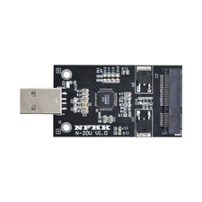 CY Drive Card Conveter Adapter mSATA to USB 2.0 Mini PCI-E External SSD PCBA picture
