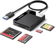 Ugreen 4-in-1 SD Card Reader – USB 3.0 Micro SD & Memory Card Adapter for Extern picture