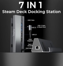 Docking Station Compatible with Steam Deck,7-in-1  picture