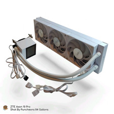 CPS DC360 Pro ARGB Display AIO CPU Liquid Cooler, 360mm Radiator, 310W picture