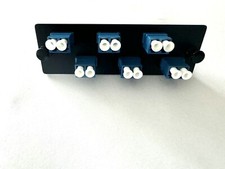 Compatible with Panduit FAP6WBUDLCZ 6 LC Duplex OS1/OS2 Fiber Adapter Panel -738 picture