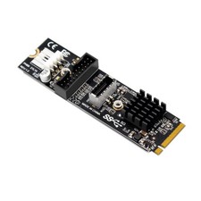 Cablecy  5Gbps Type-E USB 3.1 Front Panel Socket to NGFF M-Key for Motherboard picture