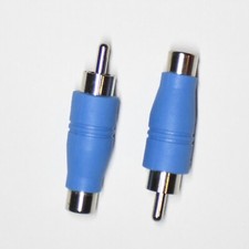 2 pcs - RCA Male-Female InLine Attenuator CCTV Video Audio 150 Ohm 1/4W Resistor picture