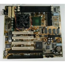 Asus ME-99B Socket 370 Baby AT motherboard 4xPCI 2xISA slots picture