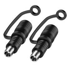 DC 5.5x2.1mm Female to DC 8.0x2.0mm Male Adapter, 2Pcs DC8020 Male to picture
