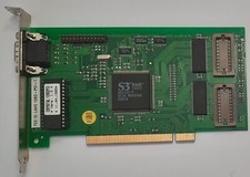 miro Crystal 12SD PCI Graphics Card (S3 Trio32, 86C732-P, 1MB, Retro, 1995) picture