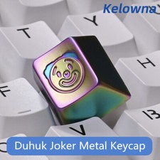 King Of The Clowns All Metal Artisan Keycap For Mechanical Keyboard Emoji picture