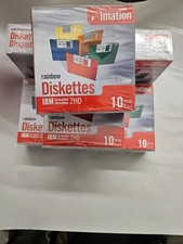 6  Imation 3.5 Floppy disk 10pk  Rainbow 1.44MB picture