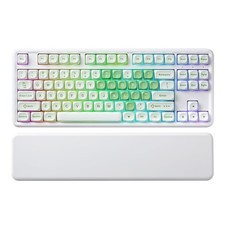 YUNZII B87 Wireless Mechanical Keyboard,QMK/VIA Programmable,TKL Layout 87 picture