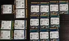Lot of 20 Assorted 512GB M.2 2280 NVMe PCIe Internal SSD SAMSUNG, KIOXIA, WD picture