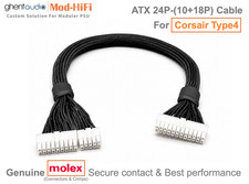 ⚡️ATX 24-Pin Cable for Corsair Type4 (AX, HX, RMi, RMe, RMx...)-📏60cm / 24 inch picture