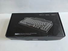Taiahiro 981 Retro Mechanical Keyboard Bluetooth Hot Swappable Open Box Tested picture