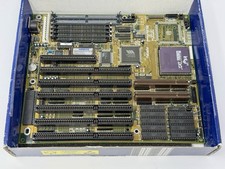 VTG INTEL MOTHERBOARD MODEL 486-GVT COMBO INTEL I486 DX2 SX808 CPU AND 12MB RAM picture