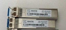 8x Source Photonics SPP-10E-LR-CDFF LC Duplex 1310nm 10GBASE-LR SFP+ Transceiver picture