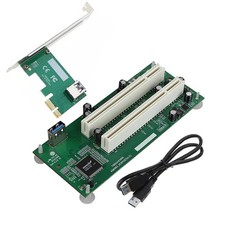 PCI-Express PCI-e to PCI Adapter Card PCIe to Dual Pci Slot Expansion Card picture