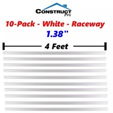 Construct Pro Raceway Cable Covers 4ft Sections x 1.38