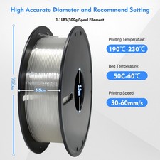 【Buy 5 Get 5 Free！Add 10】GEEETECH 1KG PLA PETG ABS+ TPU ASA 3D Printer Filament picture
