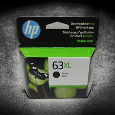 HP 63XL Black Ink Cartridge High Yield Factory Sealed EXP 12/23 Genuine OEM picture